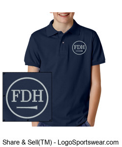 Youth Polo Design Zoom